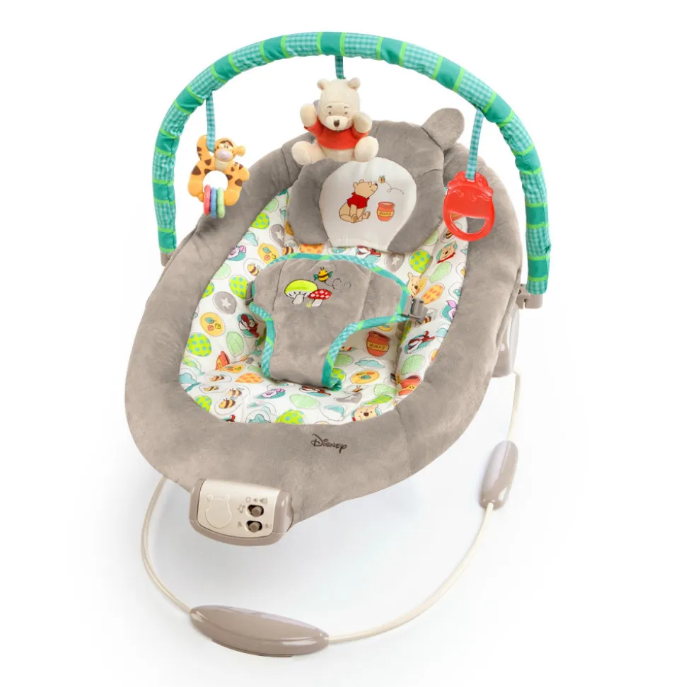 Transat bébé musical et vibrant winnie l'ourson disney