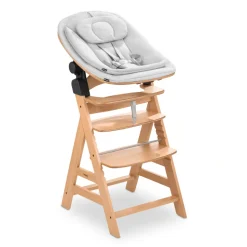 Transat bébé pour chaise haute arketa bouncer eco light-grey
