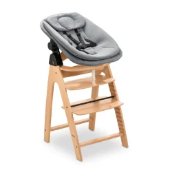 Transat bébé pour chaise haute arketa bouncer dark grey melange
