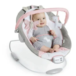 Transat bébé vibrant flora la licorne