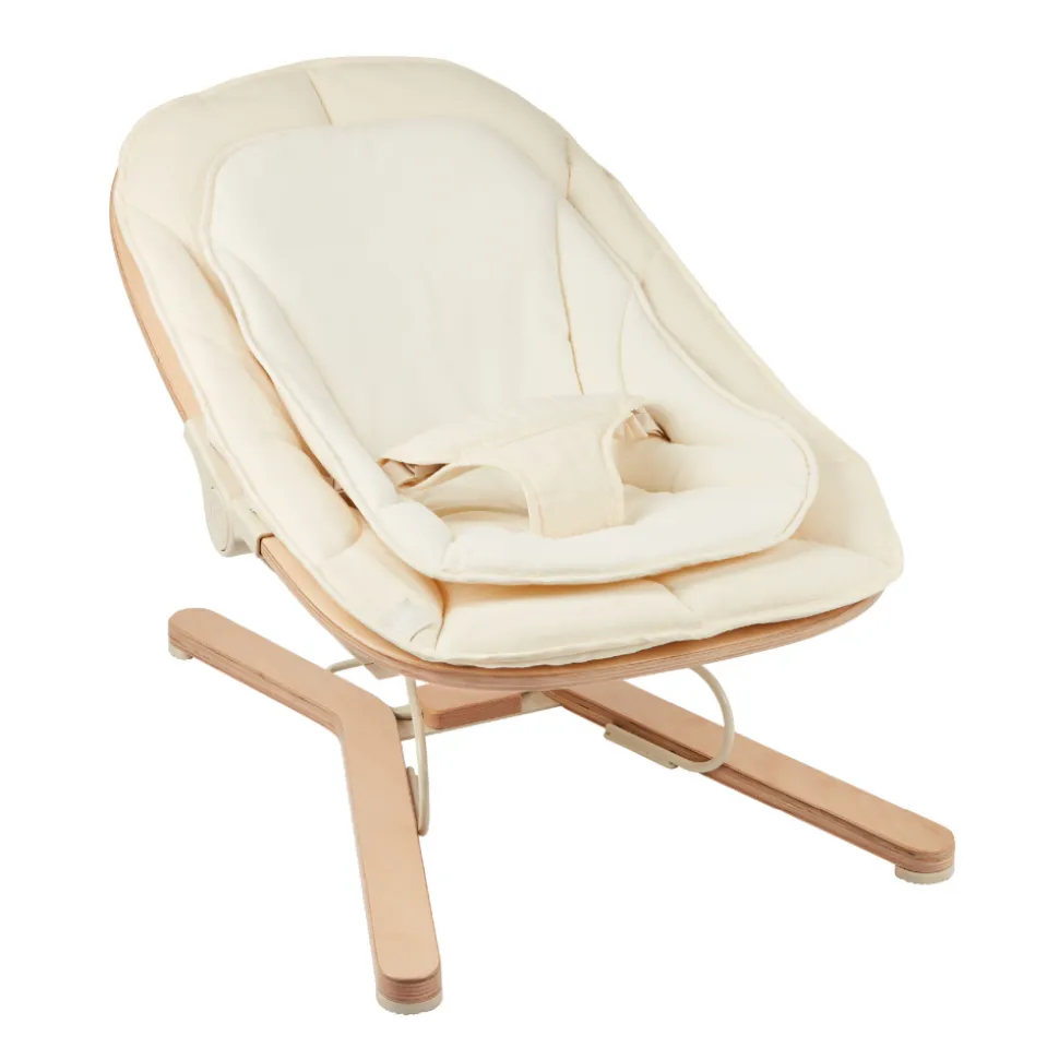 Transat bébé évolutif swoon flow bois + arche de jeux