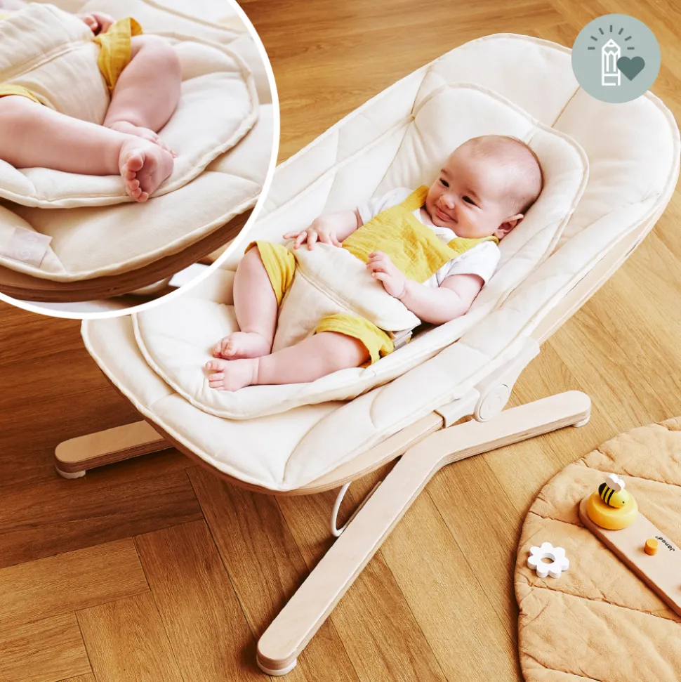 Transat bébé évolutif swoon flow bois