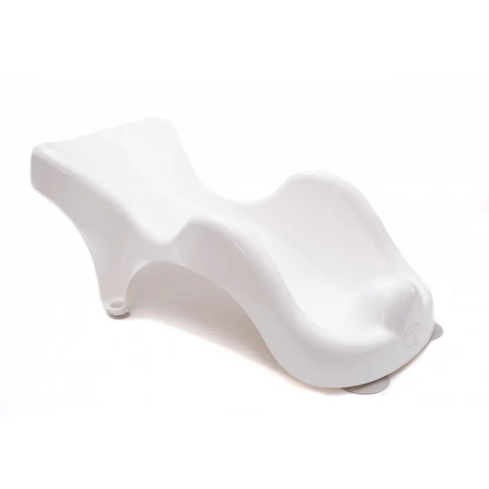 Transat de bain bébé blanc