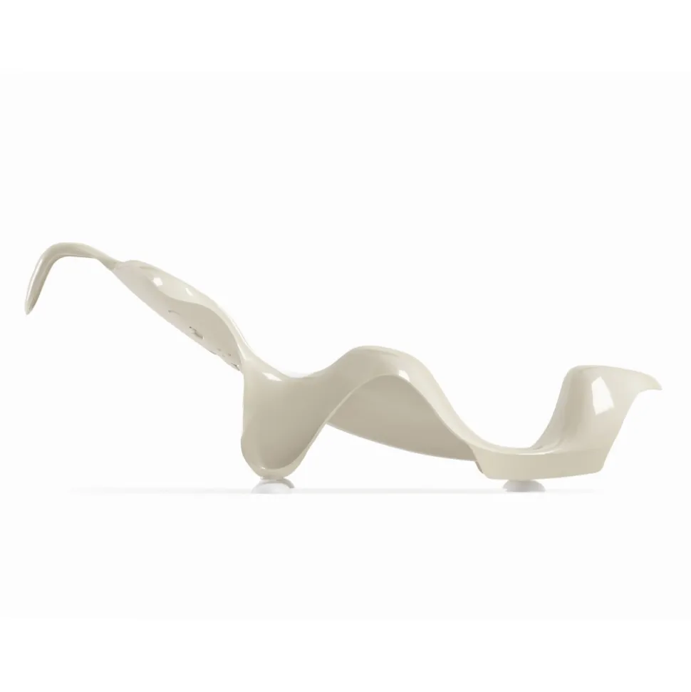 Transat de bain buddy blanc cassé beige