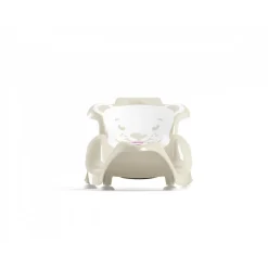 Transat de bain buddy blanc cassé beige