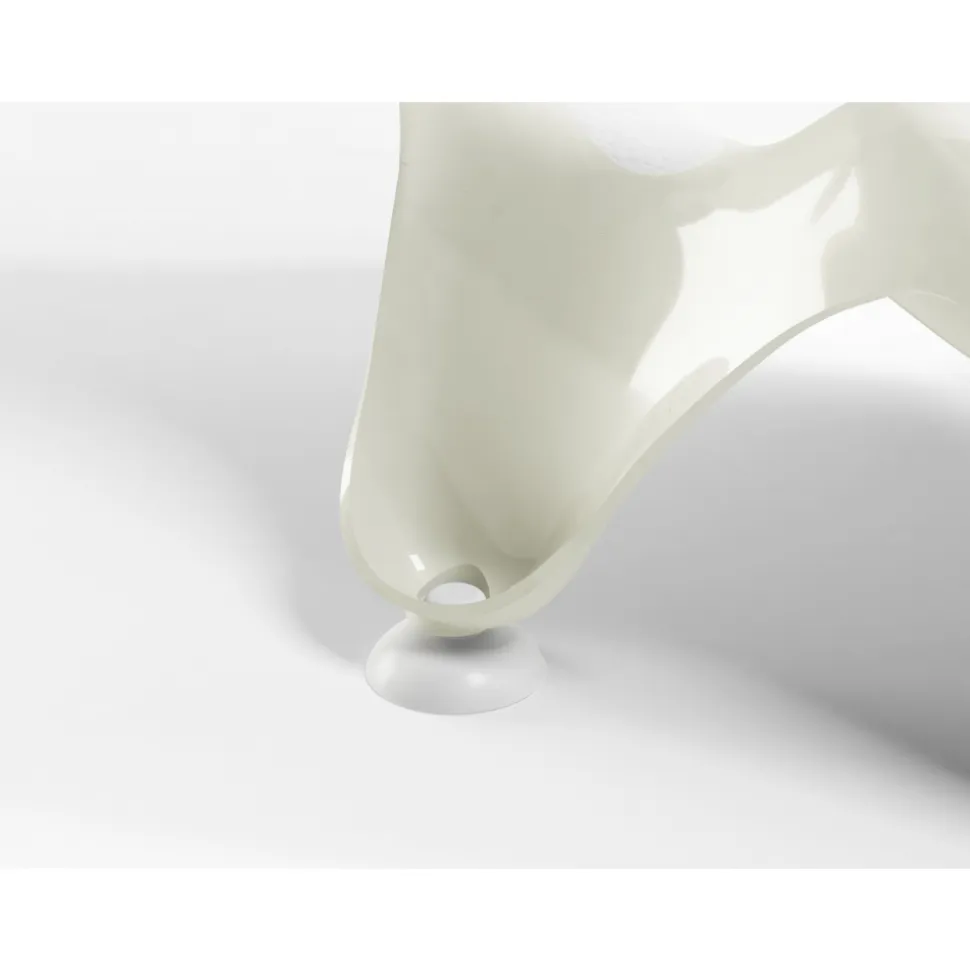 Transat de bain buddy blanc cassé beige