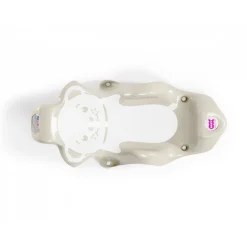 Transat de bain buddy blanc cassé beige