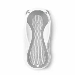 Transat de bain fit gris et anneau de bain gris