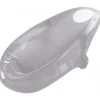 Transat de bain gris pailleté