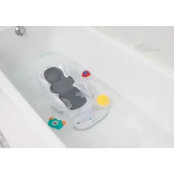 Transat de bain gris perle soft gris