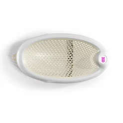 Transat de bain jelly blanc beige