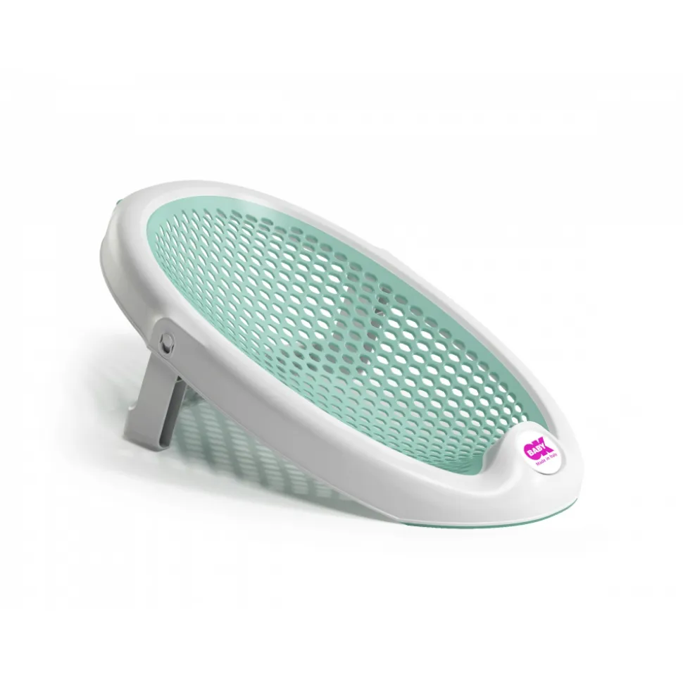 Transat de bain jelly bleu