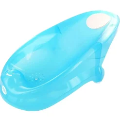 Transat de bain turquoise translucide