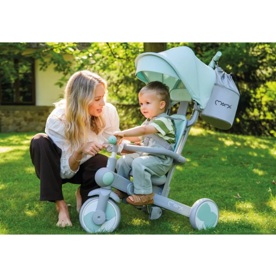 Tricycle 4 en 1 pliable solivia gris