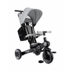 Tricycle 4 en 1 pliable solivia gris
