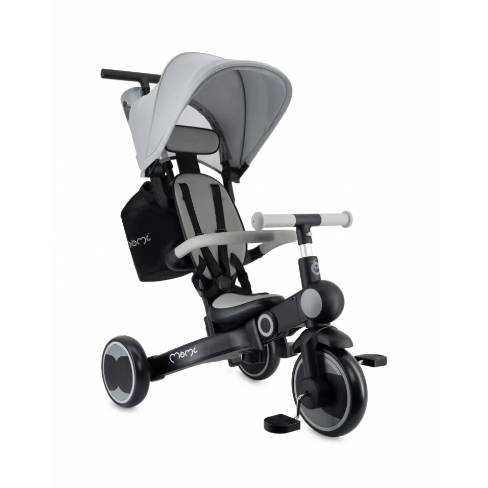 Tricycle 4 en 1 pliable solivia gris