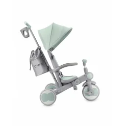 Tricycle 4 en 1 pliable solivia vert