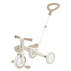 Tricycle 3 en 1 évolutif eco-logic taupe