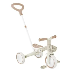 Tricycle 3 en 1 évolutif eco-logic taupe