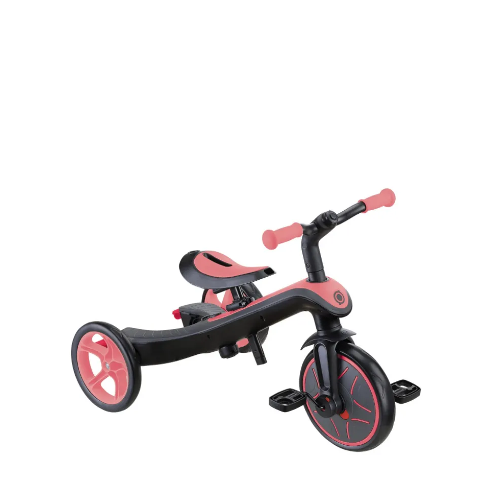Tricycle explorer 4 en 1 évolutif fushia