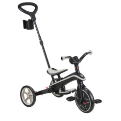Tricycle explorer 4 en 1 évolutif et pliable taupe