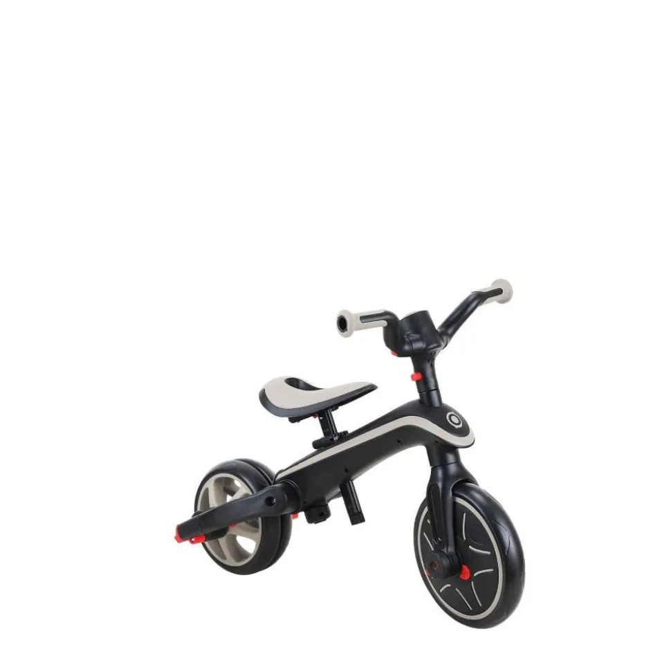 Tricycle explorer 4 en 1 évolutif et pliable taupe