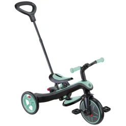 Tricycle explorer 4 en 1 évolutif pastel menthe