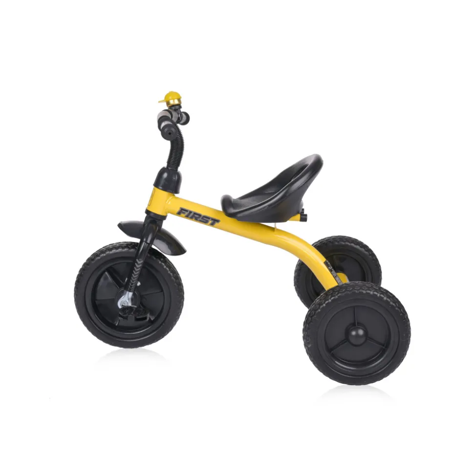 Tricycle first jaune