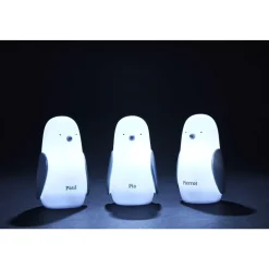 Trio de veilleuses pingouins à induction