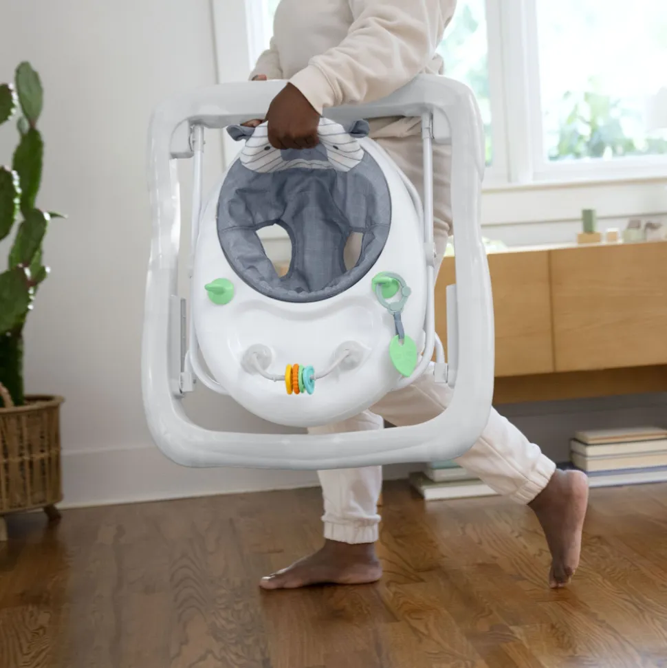 Trotteur bébé pousseur avec activités, 3 hauteurs, casi le zèbre