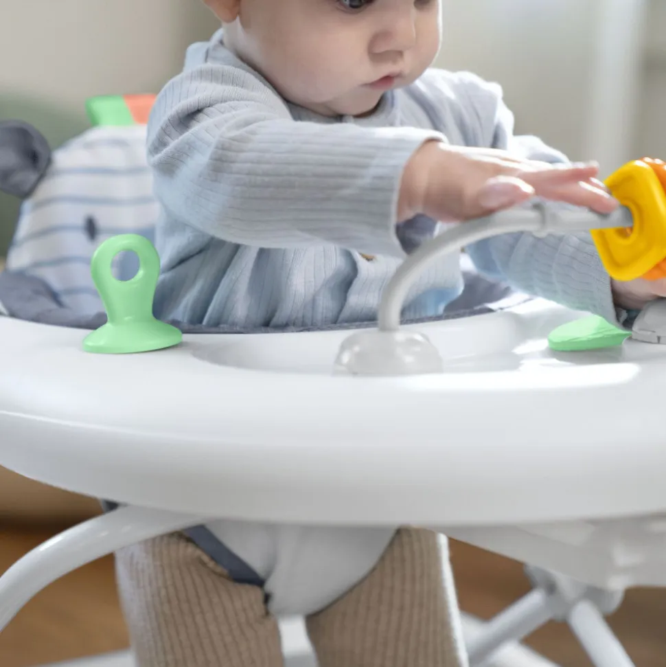 Trotteur bébé pousseur avec activités, 3 hauteurs, casi le zèbre