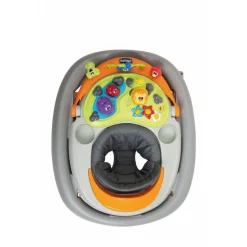 Trotteur bébé walky talky grey