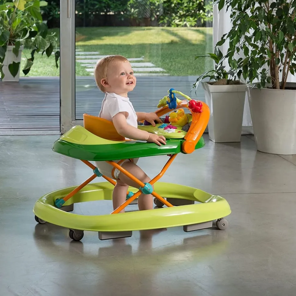 Trotteur bébé walky talky grey