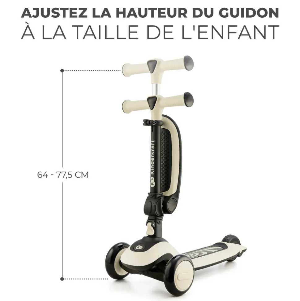 Trottinette halley stone white