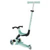 Trottinette évolutive go up active plus lights pastel menthe et menthe foncée