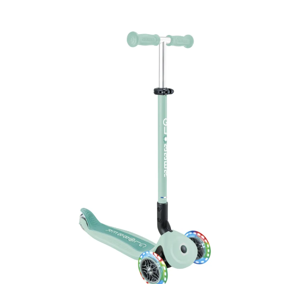 Trottinette évolutive go up active plus lights pastel menthe et menthe foncée