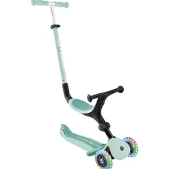Trottinette évolutive go up active plus lights pastel menthe et menthe foncée