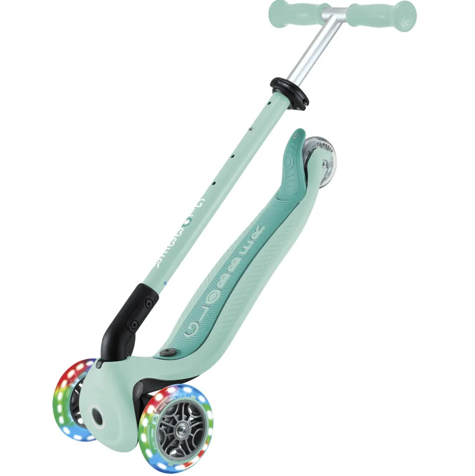 Trottinette évolutive go up active plus lights pastel menthe et menthe foncée