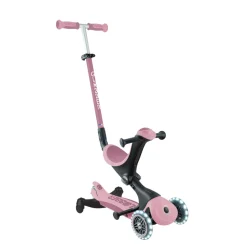 Trottinette évolutive go up deluxe lights eco 360 framboise