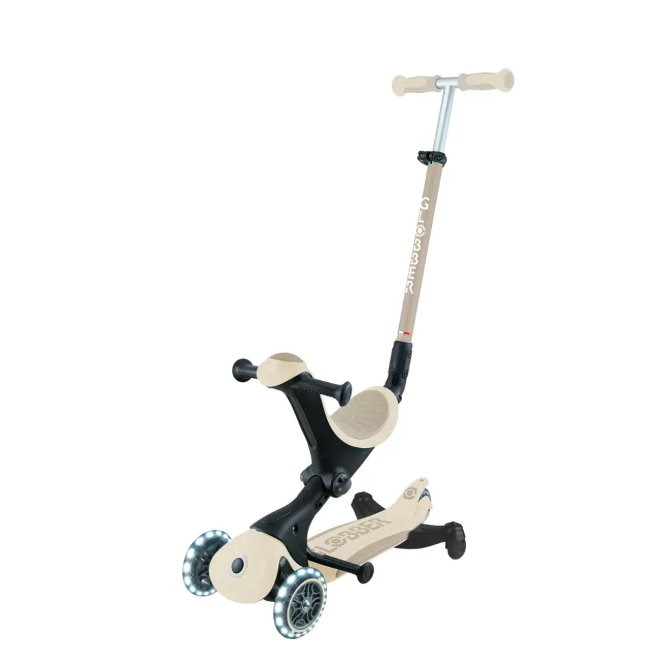 Trottinette évolutive go up deluxe lights eco 360 sable