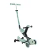 Trottinette évolutive go up deluxe lights eco 360 pistache