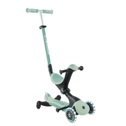 Trottinette évolutive go up deluxe lights eco 360 pistache