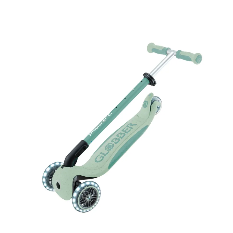 Trottinette évolutive go up deluxe lights eco 360 pistache
