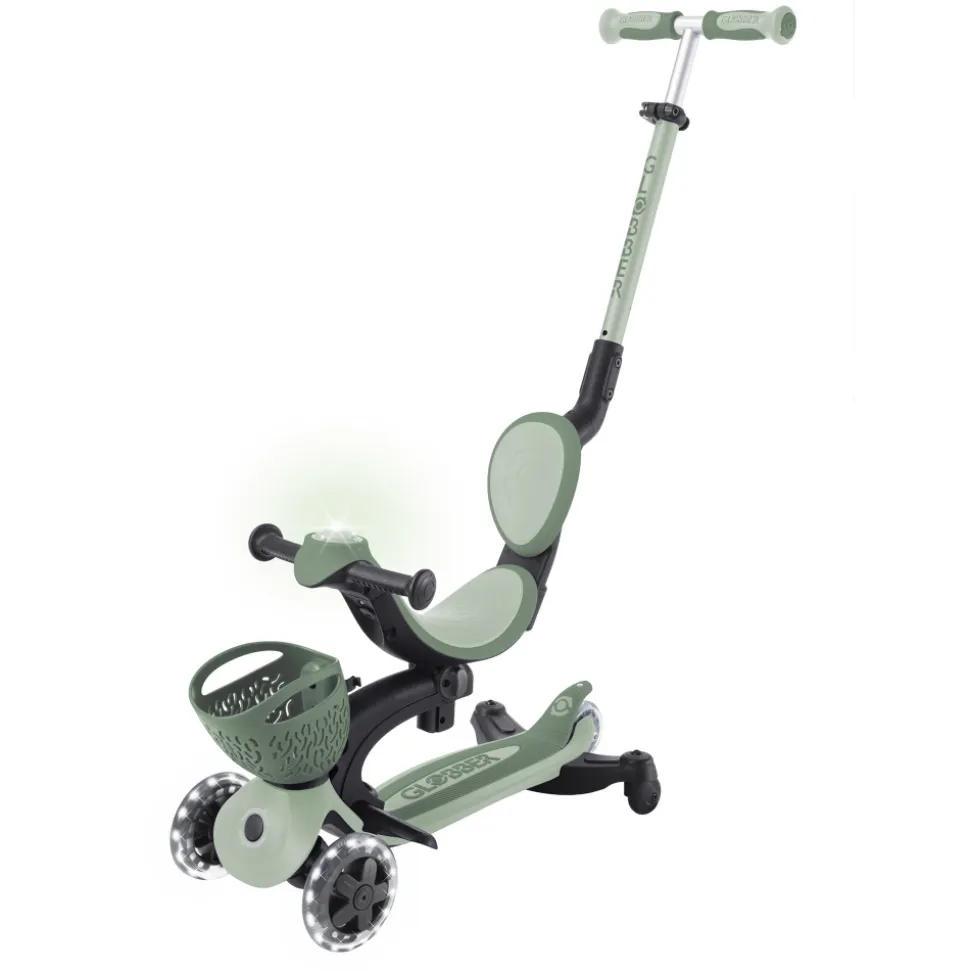 Trottinette évolutive go up 360° lumineuse vert sauge