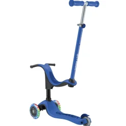 Trottinette évolutive go-up sporty lights 3 en 1 bleu foncé