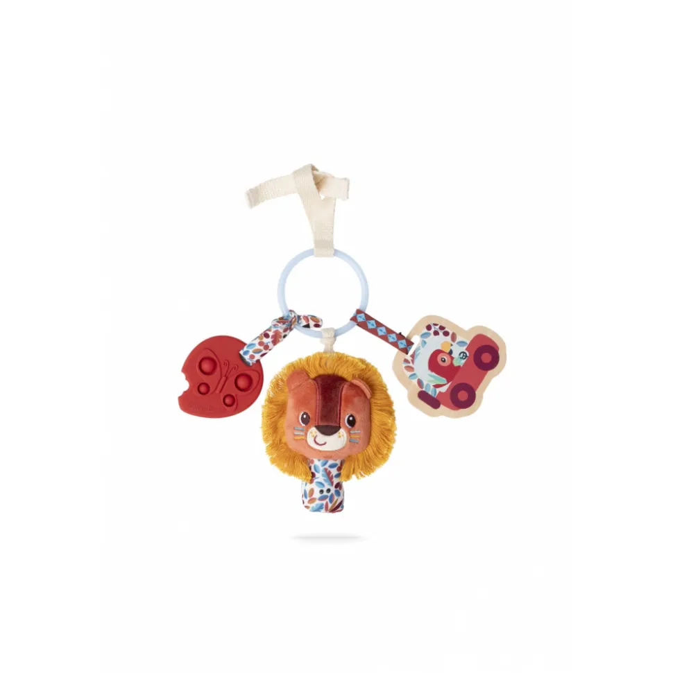 Trousseau de clés hochet jack safari