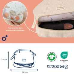 Trousse de maternité mommy vanity sand