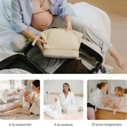 Trousse de maternité mommy vanity sand