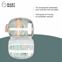 Trousse de soin bébé 10 accessoires matcha