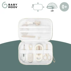 Trousse de soin bébé 9 accessoires sable